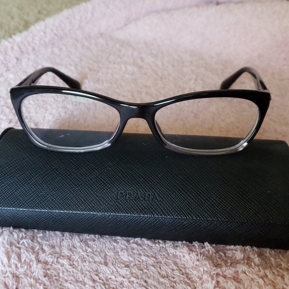 Authentic Prada Glasses With Case - image 1